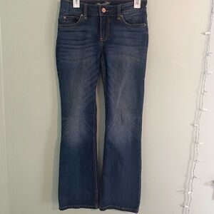 Wrangler Dark Blue Flare Jeans